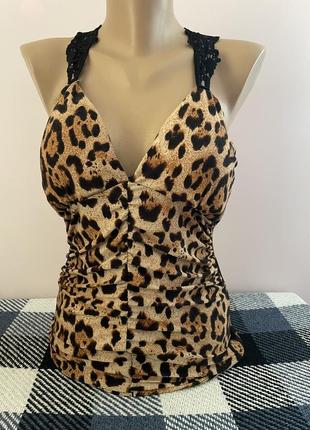 Блузка женская леопардовая tally weijl