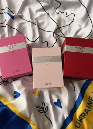 Парфюм zara wonder rose obsession 90ml в индивидуальной упаковке6 фото