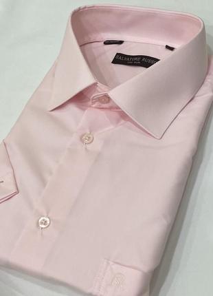 Рожева сорочка,комір 44