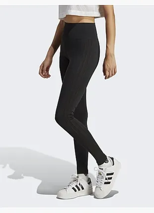 Легінси лосини adidas adicolor classics tonal 3-stripes leggings black ib7391 оригінал