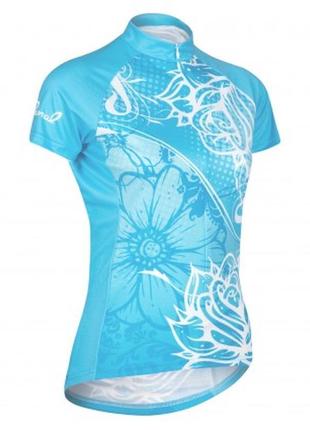 Велофутболка велоджерси primal wear "флоренция синяя" италия