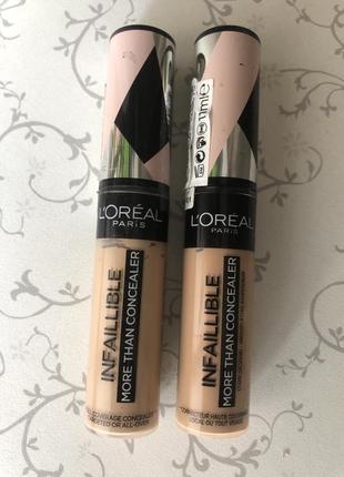 Консилер l’oréal paris infaillible more than concealer, тон 327 и 328