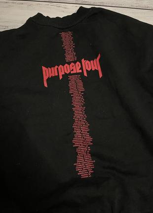 Свитшот h&amp;m bieber purpose tour3 фото