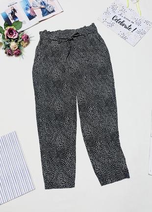 Вискозные легкие брюки от бренда primark  🌿 размер 12 / s-m💥