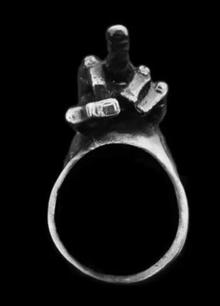 Кольцо перстень скелет 21.5 р 17.5 р 19 р 20 р из нержавеющей стали3 фото
