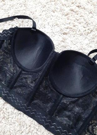 Топ бюстьє корсет з чашками