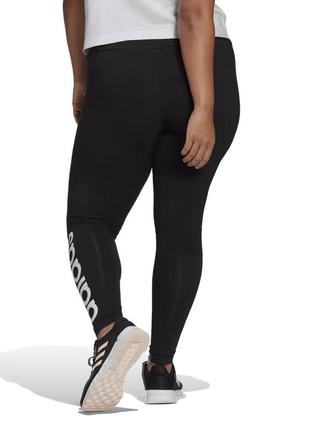 Лосини легінси adidas essentials high-waisted logo leggings (plus size) gl1383 оригінал3 фото