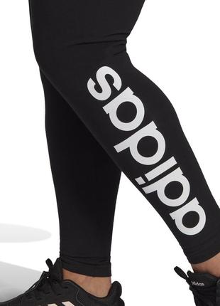 Лосини легінси adidas essentials high-waisted logo leggings (plus size) gl1383 оригінал5 фото