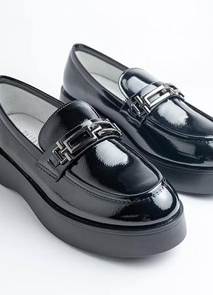 Крутезні р.33-38 стильні туфлі для дівчат 🖤