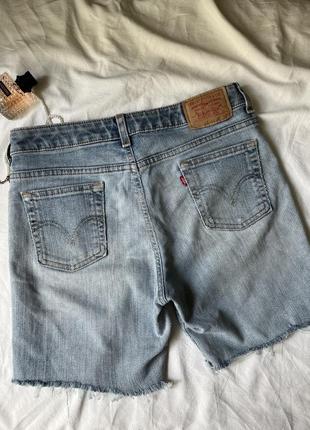 Джинсовые шорты levi’s2 фото