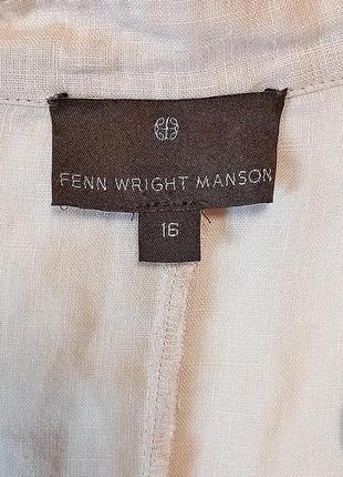 Базовая льняная блуза fenn wright manson4 фото