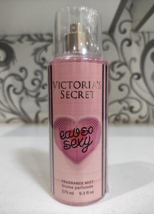 Парфюмированный спрей для тела в стиле victoria secret eau so sexy exclusive euro 275 мл