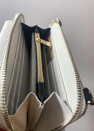 Крутая женская сумочка клатч белый michael kors5 фото