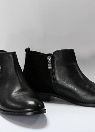 Женские демисезонные кожаные ботинки | kaddar2 фото