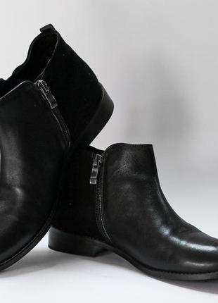 Женские демисезонные кожаные ботинки | kaddar5 фото