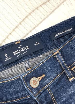 Джинсовые шорты hollister4 фото