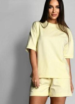 Літній костюм oversize арт. 2152