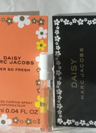 Marc jacobs daisy туалетная вода, 1,2 мл и ever so fresh парфюмированная вода, 1,2 мл1 фото