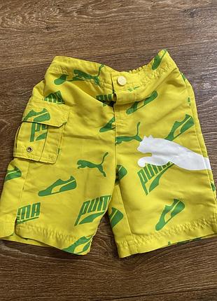 Шорты на мальчика 2 года puma
