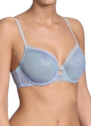 32g 70н triumph beauty-full allure w blue гладкий бюстгальтер на тонком поролоне,новый