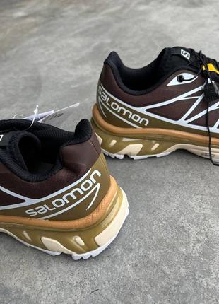 Мужские кроссовки salomon xt-6 kangaroo новинка 20237 фото