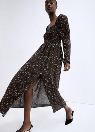 Платье h&m с разрезом