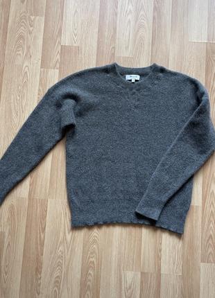 Кашемировый  свитер джемпер 100% кашемир бренда madewell1 фото