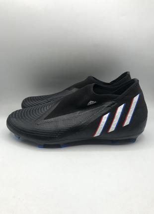 Бутси adidas predator edge.3 laceless fg (gv9859) оригінал 20223 фото