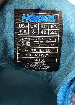 Шиповки для легкої атлетики hoka one one rocket ld (1013928 wcy) оригінал7 фото