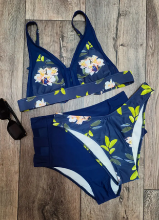 Купальник треугольник  2 в 1 с  2 плавками sisianna 3 цвета 5427хф5 фото