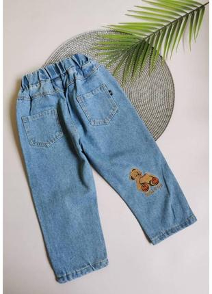 Джинсы 90 - 130 см брюки джинсовые6 фото