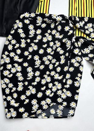 Юбка / юбка короткая в ромашки🌼