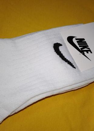 Шкарпетки nike білі3 фото