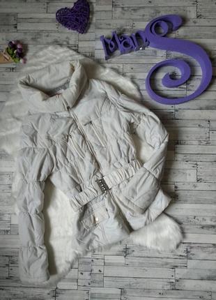 Куртка белая деми подростковая на девочку tally weijl
