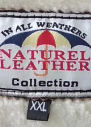 Дубленка naturel leather.4 фото