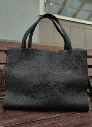 Італійська сумка gianni chiarini зерниста шкіра2 фото