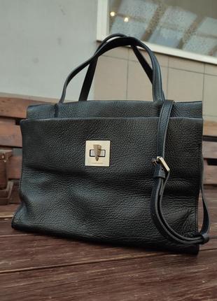 Італійська сумка gianni chiarini зерниста шкіра4 фото