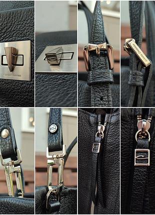 Італійська сумка gianni chiarini зерниста шкіра7 фото