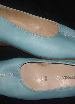 5р-25.5 шкіра туфлі theresia ширина устілки 7.5 м'які легкі і зручні