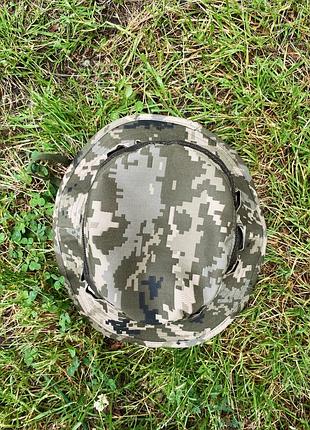 Тактическая панама камуфляжная армейская панама пиксель панама зсу военные панамы + подарок