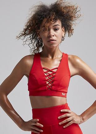 Спортивный топ для фитнеса, тренажерного зала, йоги dressfit