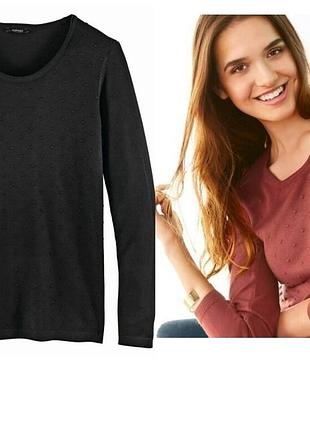 Красивый женский вязаный джемпер пуловер свитер esmara германия