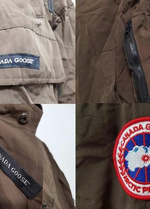 Парка куртка canada goose arctic, пуховик. новая!!!5 фото