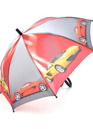 Зонтик детский cars автоматический, d-100см, защита от солнца, uv (99%), защита от дождя, каркас -