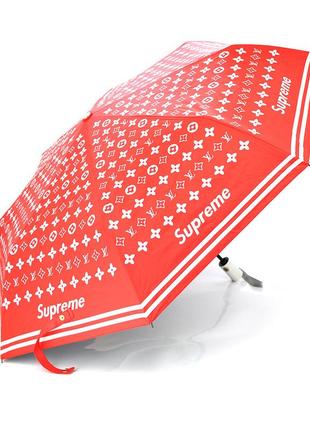 Зонт женский supreme автоматический, d-120см, защита от солнца, uv (99%), защита от дождя, каркас - al+fe,