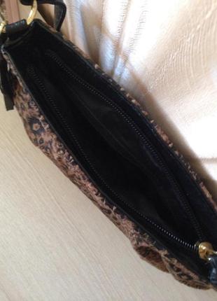Знижка! маленька сумочка клатч леопардовий принт сумка4 фото