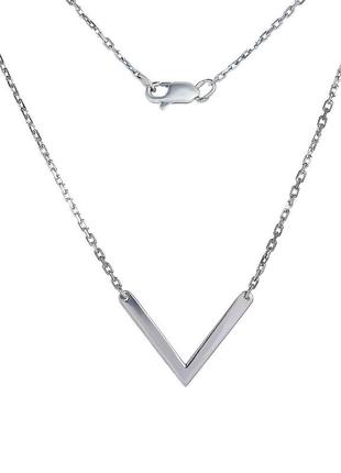 Серебряное колье future размер:55;