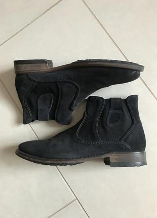 Черевики демісезонні шкіряні стильні marc розмір 41