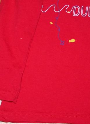 Стильний червоний реглан,кофта,кофточка,3-4 роки,1042 фото