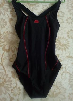 12 м 40 чорний спортивний цільний купальник для басейну спорту